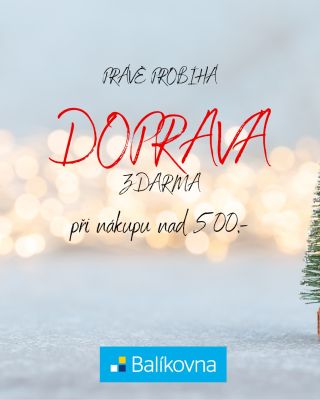 Ještě dnes je doprava na nás! #dopravazdarma #balikovna #posta #darky