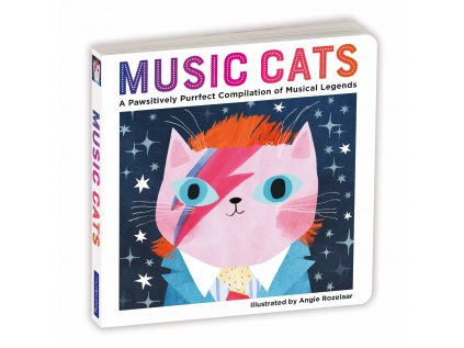 music cats board book