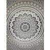 Přehoz Šedá mandala