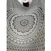 Přehoz Šedá mandala