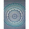 Přehoz Modrá mandala
