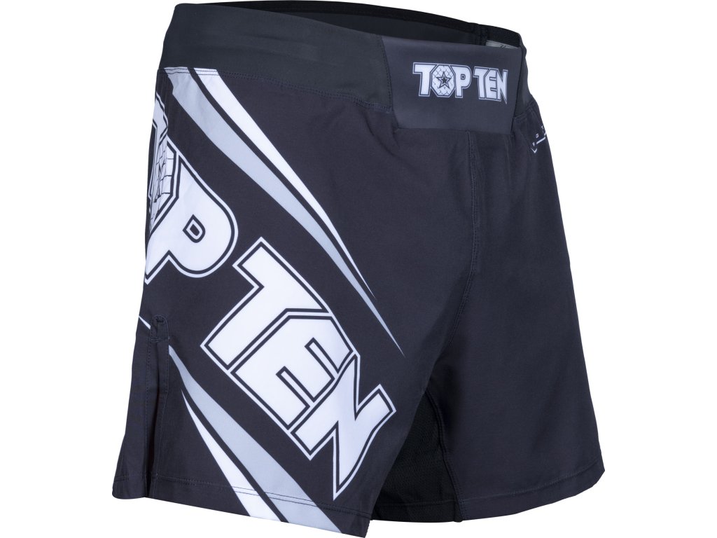 MMA-Shorts “Fight Team” - black, size S (Size S, Color Black)