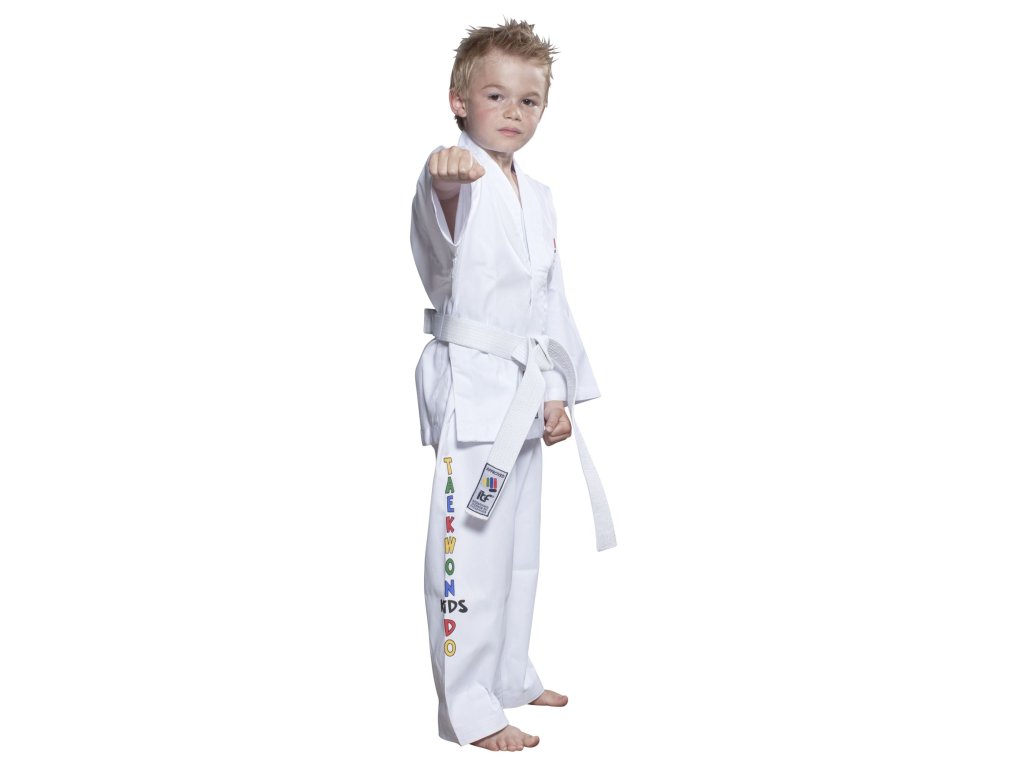 Taekwon-Do Dobok “ITF KIDS” - white, size 100 cm (Color White, Size 100 cm)