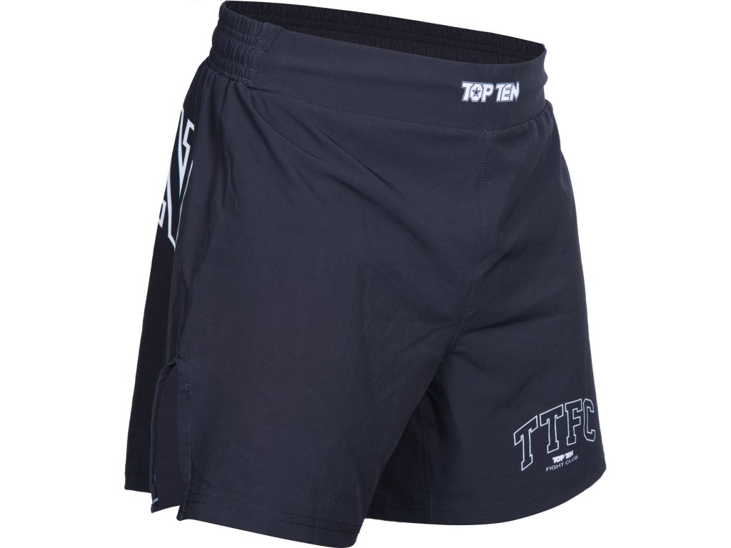 MMA-Shorts “Fight Club” - black, size S (Size S, Color Black, Gloves cut Without Label)