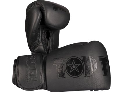Boxing Gloves “Black`n`Black” - 10 oz, black-black (Color Black - Black, Gloves weight 10 oz, Gloves cut Without Label)