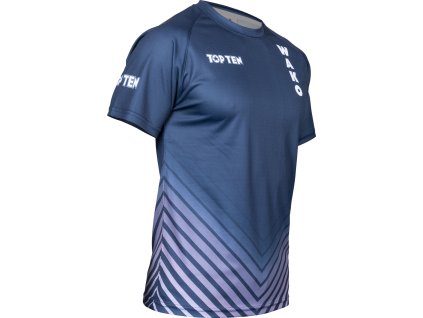T-Shirt “WAKO Rail” - blue, size XS (Size XS, Color Blue, Gloves cut Without Label)