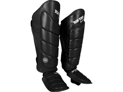 Shin- and Instep Guard “Theep” - black, size XS (Size XS, Color Black)