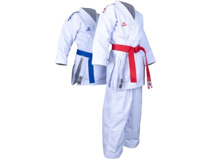 Karate Gi Set “Bunkai 2.0” (WKF approved) (WKF approved) - white, size 190 cm (Color White, Size 190 cm, Gloves cut Without Label)