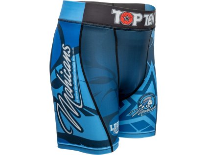 Short tights “Mohicans” - size XL, blau (Size XL, 190 cm, Color Blue)