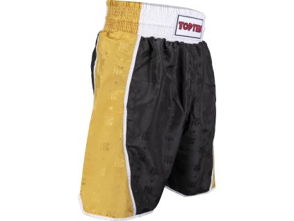 Shorts “Champ” - size XL = 190 cm, gold-black (Size XL, 190 cm, Color Gold - Black, Gloves cut Without Label)