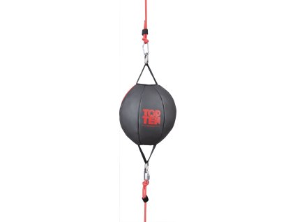 Double end ball “Remote” - black, 150 - 235 cm, 8 kg (Color Black, Gloves cut Without Label)