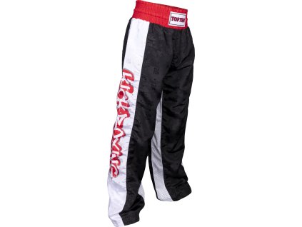 Kickboxing pants “Graffiti” - black, size 130 = 130 cm (Size 130, 130 cm, Color Black, Gloves cut Without Label)