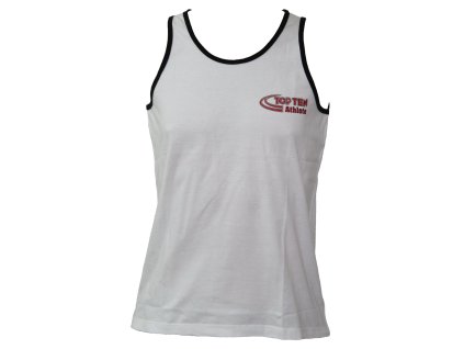 Tank Top “Athlete” - white, size XS (Size XS, Color White)