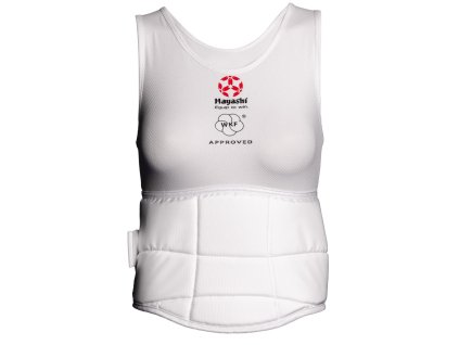Chest guard “Essential” for women - white, size XS (Size XS, Color White)