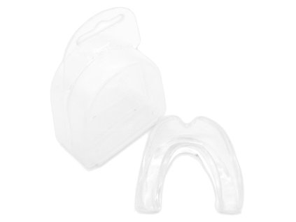 Mouth guard with box - transparent, Junior (Color Transparent)