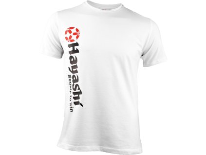 T-Shirt “Equip to win” Vertical Perfection - white, size XS (Size XS, Color White)