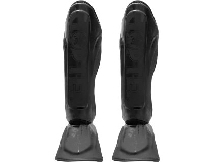 Shin- and Instep Guard “Power Ink” - black, size XS (Size XS, Color Black)