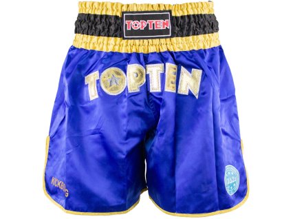 Kickboxing Shorts “WAKO” - size S, blue (Size S, Color Blue)