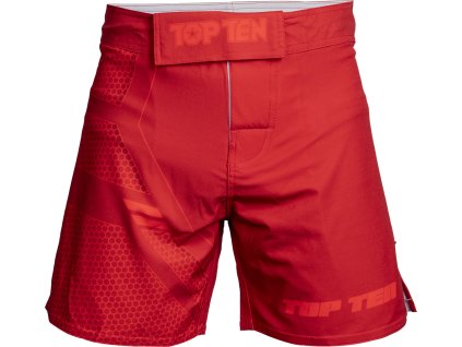 MMA-Shorts “COMBat” - red, size S (Size S, Color Red, Gloves cut Without Label)