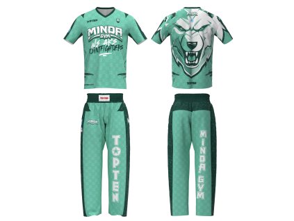 Minda Gym pointfighting unifotrma TopTen 1