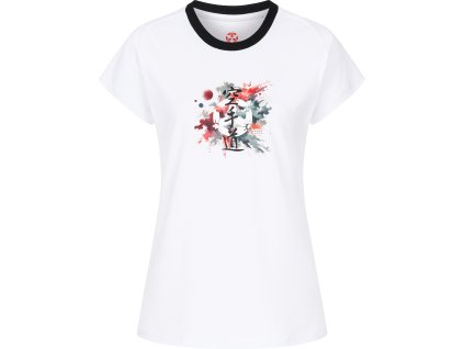 T-shirt “Splash of Color” - white, size XS (Size XS, Color White, Gloves cut Without Label)