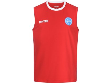 T-shirt “WAKO Kick Light” basic - red, size XS (Size XS, Color Red, Gloves cut Without Label)