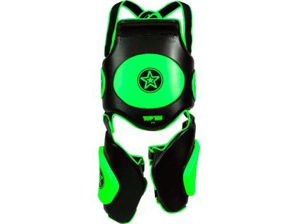 Kicking shield “Bodyguard Xtra” (Farba Black - Orange)