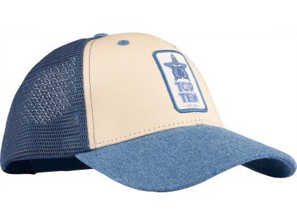 top ten trucker cap denim look blue 986