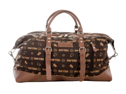 top ten weekender travel bag 60 cm x 30 cm x 30cm brown 8009 8005