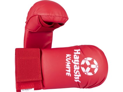 Karate fist protector “Tsuki” for training - red, size XS (Size XS, Color Red)