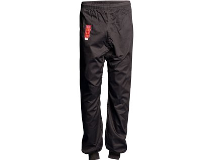Kung Fu pants made of cotton for Kids - size 130 = 130 cm, black (Size 130, 130 cm, Color Black)
