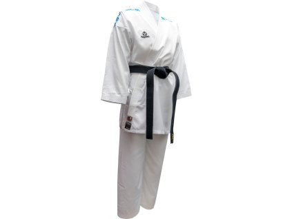 hayashi gi air deluxe white blue 04740 a