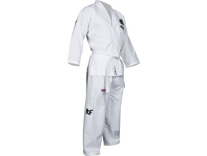 Taekwond-Do Student Dobok “Diamond” (ITF approved) - white, size 150 cm (Color White, Size 150 cm)