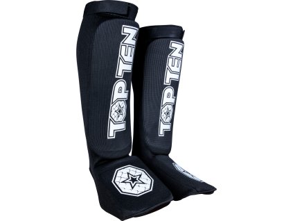 MMA Shin- and Instepguard “Contender” - black, size XS (Size XS, Color Black)