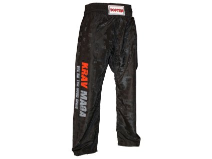 Jogger “Krav Maga - We`re the good” for Kids - size XXS = 140 cm, black (Size XXS, 140 cm, Color Black)