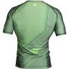 top ten rashguard short combat green 14152 back 1