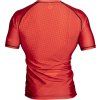 top ten rashguard short combat red 14152 back 2