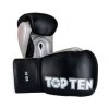 Boxing Gloves “Profi” - 8 oz, red-silver (Color Red - Silver, Gloves weight 8 oz, Gloves cut Without Label)