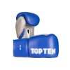 Boxing Gloves “Profi” - 8 oz, red-silver (Color Red - Silver, Gloves weight 8 oz, Gloves cut Without Label)
