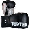 Boxing Gloves “Profi” (Farba Red - Silver, Váha rukavíc 8 oz)