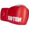 Boxing Gloves “Profi” - 8 oz, red-silver (Color Red - Silver, Gloves weight 8 oz, Gloves cut Without Label)
