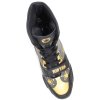 Boxing Boots “New Generation” - black-gold, size 36 (Color Black - Gold, Gloves cut Without Label)