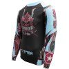 top ten rash guard samurai black blue 14142 right 5