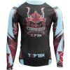 Rash Guard “Samurai” (Farba Black - Lightblue, Veľ. XL)