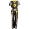 Kickboxing uniform “Big Star” - yellow, size S = 160 cm (Size S, Color Yellow)