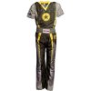 Kickboxing uniform “Big Star” - yellow, size S = 160 cm (Size S, Color Yellow)