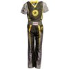 Kickboxing uniform “Big Star” - yellow, size S = 160 cm (Size S, Color Yellow)