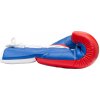 Boxing Gloves “Profi Tricolor” - 8 oz, red-blue (Color Red - Blue, Gloves weight 8 oz, Gloves cut Without Label)