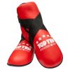 Kicks “Superfight 3000” foot protector, foot gear - red, size XS (Size XS, Color Red)