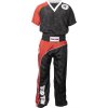 Kickboxing uniform “Bow” - black-red-white, size 130 (Size 130, Color Black - Red - White)
